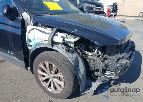 2018 Volkswagen Tiguan 2.0T Se/2.0T Sel из США, поврежденный, VIN 3VV2B7AX2JM075273